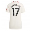 Manchester United Alejandro Garnacho #17 Tredjedrakt Kvinner 2023-24 Kortermet